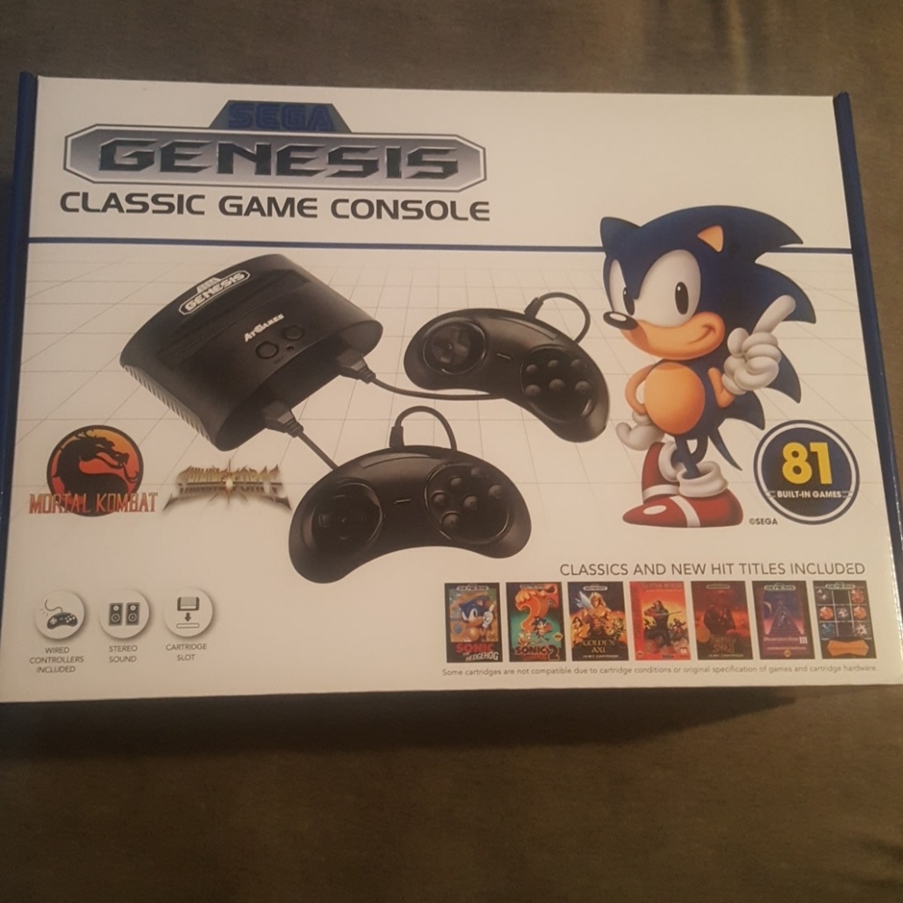 Sega Genesis Classic Game Console